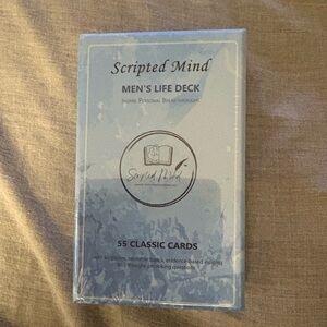 Scripted Mind Men's Life Deck
Motivational and spiritual daily affirmations